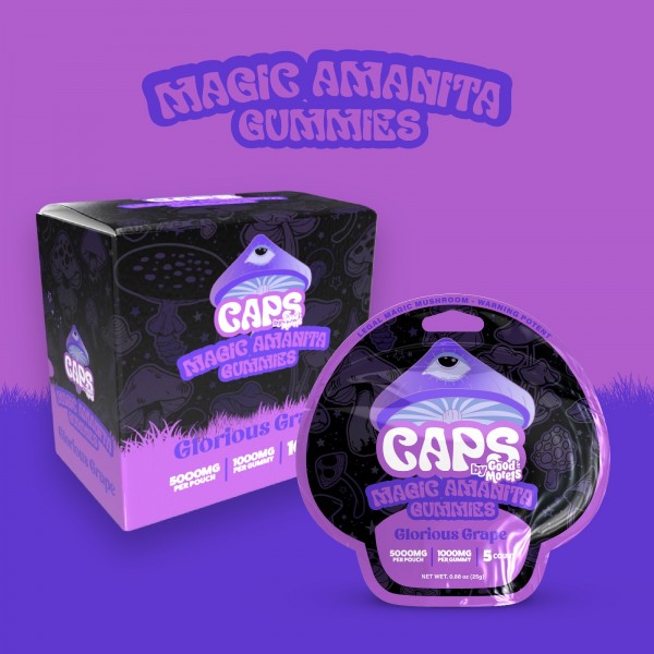 CAPS MUSHROOM GUMMIES 5000MG/5CT/10PK